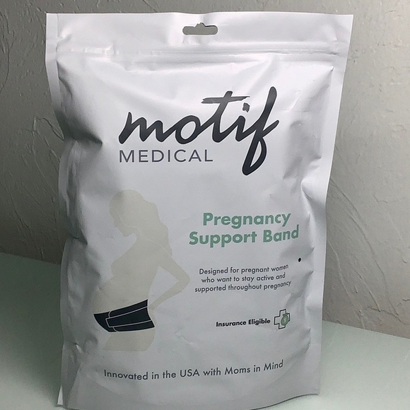 Motif Medical Pregnancy Support Band white size medium NWT SEALED - Picture 9 of 9
